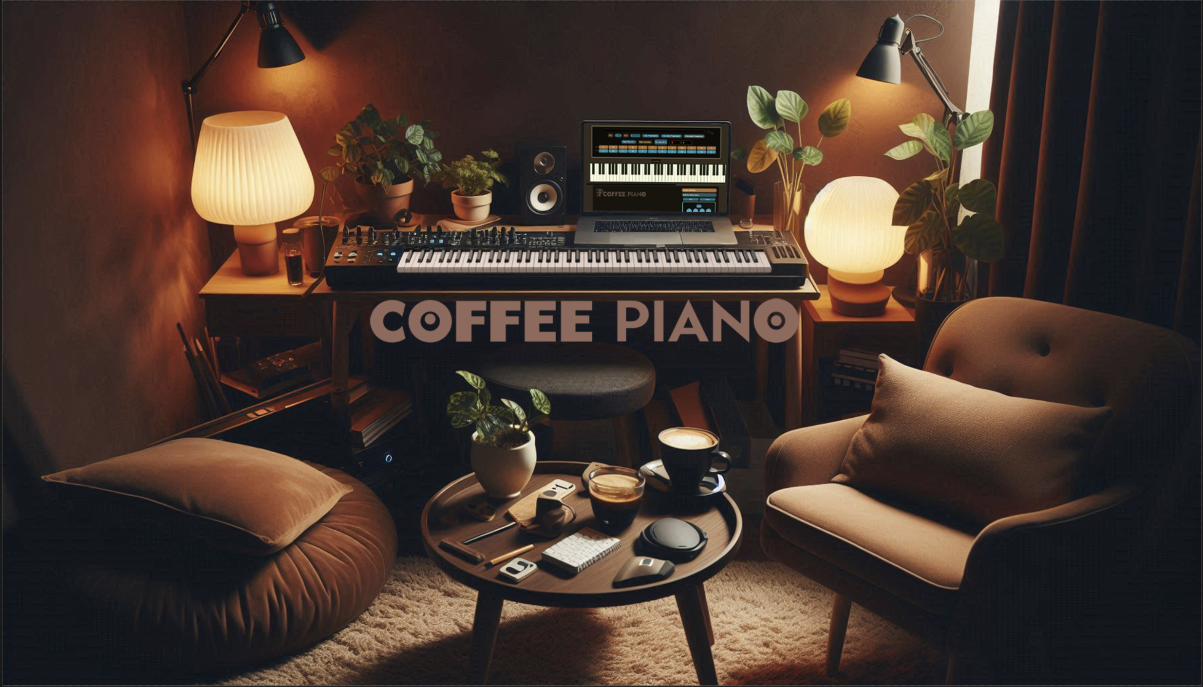 Coffee Piano Harmony Lab