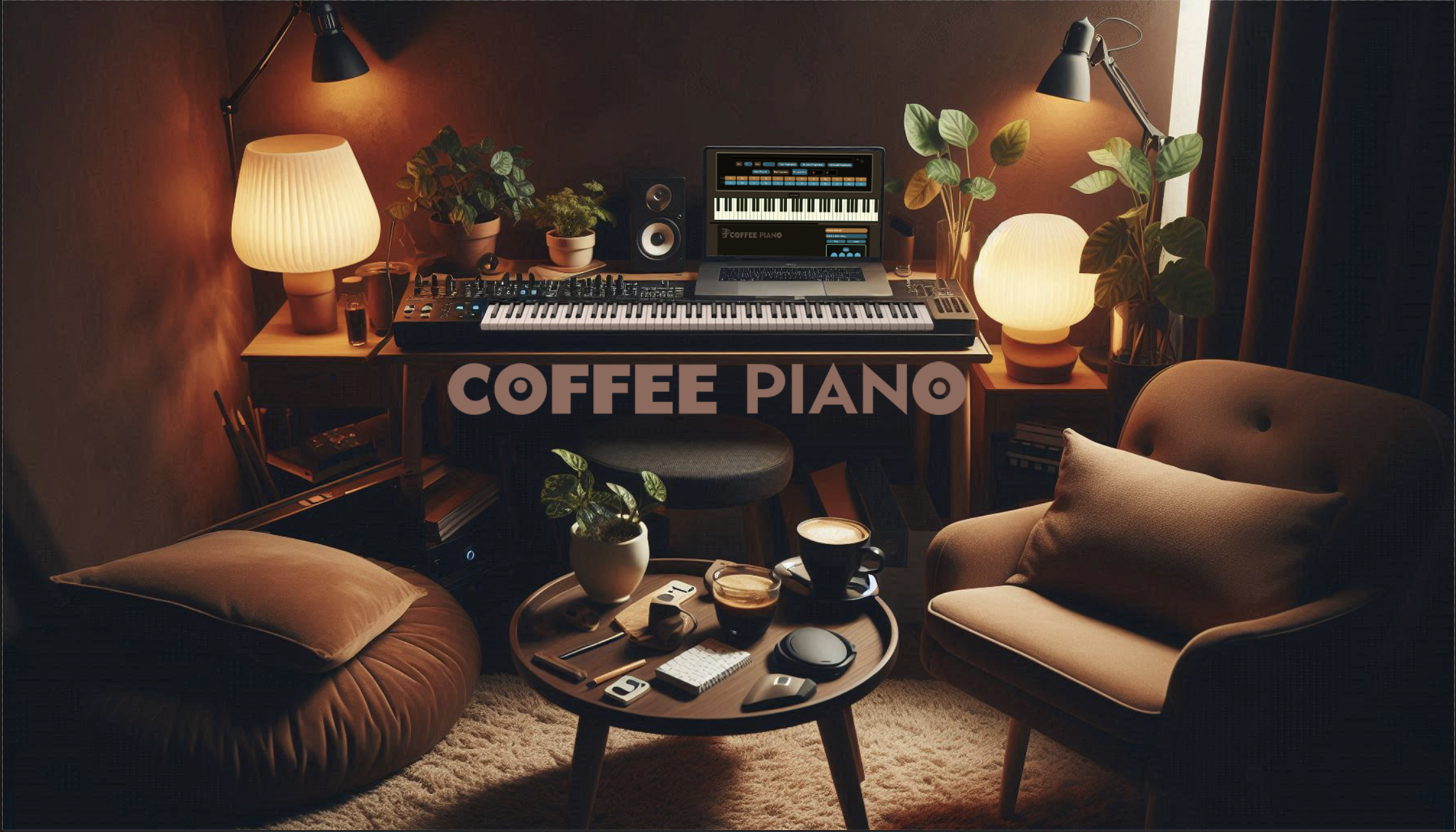 Coffee Piano Interface